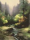 Famous Trail Paintings - Creekside Trail